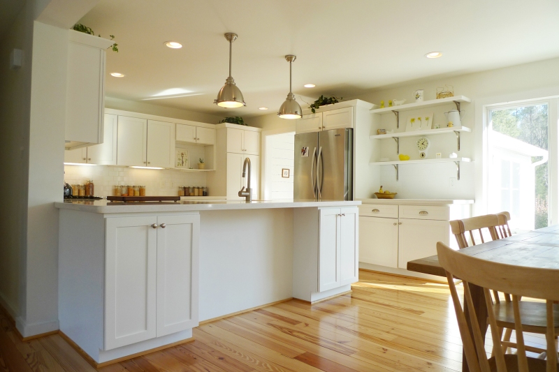 Torey and Eric renovated the kitchen area and created this lovely space.